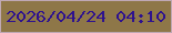 文字の大きさ：2、枠の色：bfa8b4、背景の色：8e7748、文字の色：2e128e 無料ブログパーツのブログ時計