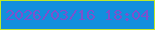 文字の大きさ：3、枠の色：bfe929、背景の色：138fdd、文字の色：7e51cc 無料ブログパーツのブログ時計
