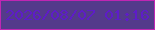 文字の大きさ：1、枠の色：c026b3、背景の色：543a8b、文字の色：5e1cc8 無料ブログパーツのブログ時計