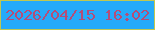 文字の大きさ：4、枠の色：c0c750、背景の色：25aaf9、文字の色：b54d78 無料ブログパーツのブログ時計