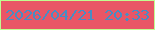 文字の大きさ：4、枠の色：c0fd90、背景の色：e95666、文字の色：488dc4 無料ブログパーツのブログ時計