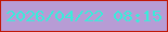 文字の大きさ：5、枠の色：c11807、背景の色：b79cd5、文字の色：39edda 無料ブログパーツのブログ時計