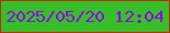 文字の大きさ：1、枠の色：c12a0d、背景の色：37bf29、文字の色：9207e8 無料ブログパーツのブログ時計