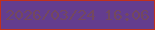 文字の大きさ：3、枠の色：c1301c、背景の色：643d8e、文字の色：73485e 無料ブログパーツのブログ時計