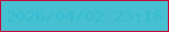文字の大きさ：1、枠の色：c20a38、背景の色：47c0d2、文字の色：36bcd2 無料ブログパーツのブログ時計