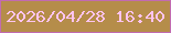 文字の大きさ：2、枠の色：c26bb0、背景の色：b58d4a、文字の色：fdc4f1 無料ブログパーツのブログ時計