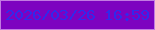 文字の大きさ：5、枠の色：c27ae2、背景の色：7d02c0、文字の色：3129eb 無料ブログパーツのブログ時計
