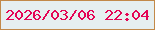 文字の大きさ：1、枠の色：c28949、背景の色：e6eff0、文字の色：e40555 無料ブログパーツのブログ時計