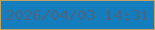 文字の大きさ：1、枠の色：c2a260、背景の色：137dbd、文字の色：496683 無料ブログパーツのブログ時計