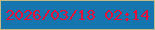 文字の大きさ：3、枠の色：c2bb88、背景の色：1576af、文字の色：e31038 無料ブログパーツのブログ時計