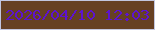 文字の大きさ：2、枠の色：c2c6e0、背景の色：664023、文字の色：5d13cf 無料ブログパーツのブログ時計