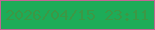 文字の大きさ：2、枠の色：c36594、背景の色：1dac58、文字の色：3c9845 無料ブログパーツのブログ時計