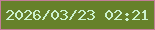 文字の大きさ：4、枠の色：c37c99、背景の色：66812b、文字の色：ccf2ce 無料ブログパーツのブログ時計