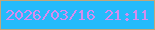 文字の大きさ：3、枠の色：c3a679、背景の色：25bbfb、文字の色：d68cee 無料ブログパーツのブログ時計