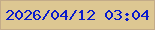 文字の大きさ：4、枠の色：c3ab88、背景の色：ddc792、文字の色：091bcc 無料ブログパーツのブログ時計
