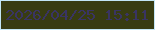 文字の大きさ：3、枠の色：c3e6f6、背景の色：383c12、文字の色：393463 無料ブログパーツのブログ時計