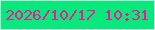 文字の大きさ：1、枠の色：c3e7dc、背景の色：09e87c、文字の色：ec1b95 無料ブログパーツのブログ時計