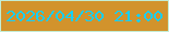 文字の大きさ：4、枠の色：c3edd4、背景の色：d2932c、文字の色：17cff6 無料ブログパーツのブログ時計