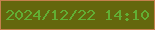 文字の大きさ：5、枠の色：c4804d、背景の色：64670d、文字の色：62ae33 無料ブログパーツのブログ時計