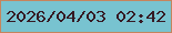 文字の大きさ：3、枠の色：c5845d、背景の色：78c3d0、文字の色：361a24 無料ブログパーツのブログ時計