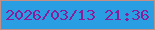 文字の大きさ：5、枠の色：c58e84、背景の色：2a9ee2、文字の色：891e9a 無料ブログパーツのブログ時計