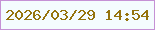 文字の大きさ：3、枠の色：c591d5、背景の色：f4fcfe、文字の色：95730c 無料ブログパーツのブログ時計