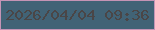 文字の大きさ：1、枠の色：c594b5、背景の色：416376、文字の色：4a4647 無料ブログパーツのブログ時計
