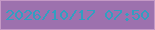 文字の大きさ：5、枠の色：c599c6、背景の色：9d71ae、文字の色：319fc1 無料ブログパーツのブログ時計