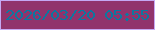 文字の大きさ：1、枠の色：c5a9f4、背景の色：91346c、文字の色：0b78a0 無料ブログパーツのブログ時計