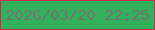 文字の大きさ：3、枠の色：c62e4e、背景の色：32b15d、文字の色：74776b 無料ブログパーツのブログ時計
