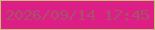 文字の大きさ：5、枠の色：c6c074、背景の色：de1e87、文字の色：a45368 無料ブログパーツのブログ時計