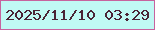 文字の大きさ：4、枠の色：c7639e、背景の色：c0f9f4、文字の色：4b2436 無料ブログパーツのブログ時計