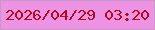 文字の大きさ：1、枠の色：c798c5、背景の色：ec93e3、文字の色：b60b1d 無料ブログパーツのブログ時計