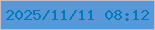 文字の大きさ：4、枠の色：c7bcca、背景の色：5998d7、文字の色：0279bc 無料ブログパーツのブログ時計