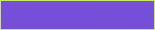 文字の大きさ：2、枠の色：c8ea62、背景の色：774ed6、文字の色：7051e2 無料ブログパーツのブログ時計