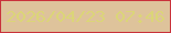 文字の大きさ：5、枠の色：c9323b、背景の色：dec39b、文字の色：dbd578 無料ブログパーツのブログ時計