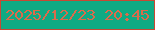 文字の大きさ：3、枠の色：c94833、背景の色：10aa83、文字の色：dc6b4b 無料ブログパーツのブログ時計