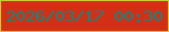 文字の大きさ：1、枠の色：c9cf32、背景の色：d42e15、文字の色：0e8882 無料ブログパーツのブログ時計