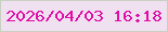 文字の大きさ：5、枠の色：c9d0c2、背景の色：f0e1f1、文字の色：de0ea7 無料ブログパーツのブログ時計