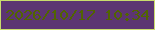 文字の大きさ：4、枠の色：c9dc6d、背景の色：5c3572、文字の色：516400 無料ブログパーツのブログ時計