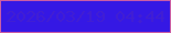 文字の大きさ：3、枠の色：ca5da4、背景の色：3518e4、文字の色：401ed4 無料ブログパーツのブログ時計