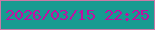 文字の大きさ：5、枠の色：ca79a6、背景の色：179b91、文字の色：c20fa2 無料ブログパーツのブログ時計