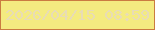 文字の大きさ：4、枠の色：ca7c41、背景の色：f4eb80、文字の色：e8dcb5 無料ブログパーツのブログ時計