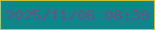 文字の大きさ：1、枠の色：cac036、背景の色：0e868a、文字の色：675382 無料ブログパーツのブログ時計