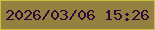 文字の大きさ：5、枠の色：cac03f、背景の色：938140、文字の色：33053a 無料ブログパーツのブログ時計