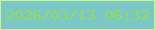 文字の大きさ：1、枠の色：caf587、背景の色：7bc7c8、文字の色：93dc58 無料ブログパーツのブログ時計