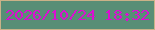 文字の大きさ：1、枠の色：cbb288、背景の色：588e76、文字の色：db0fd1 無料ブログパーツのブログ時計