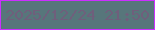 文字の大きさ：4、枠の色：cc2fff、背景の色：57767b、文字の色：6f5f7c 無料ブログパーツのブログ時計