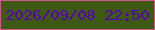 文字の大きさ：2、枠の色：cc5988、背景の色：3e5914、文字の色：5601b6 無料ブログパーツのブログ時計