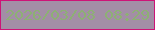 文字の大きさ：2、枠の色：cd1477、背景の色：a38ea6、文字の色：8db074 無料ブログパーツのブログ時計